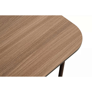 Стол журнальный 4SIS Гранада 90 х 60, каркас коричневый, роуп коричневый, столешница дуб для дачи Стол журнальный 4SIS Гранада 90 х 60, каркас коричневый, роуп коричневый, столешница дуб, садовая мебель