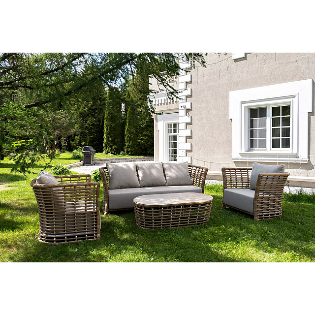 Лаунж-зона 4SIS Валенсия, цвет соломенный 