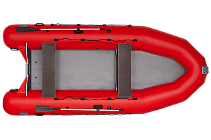 Лодка ПВХ Фрегат 480 FM Light Jet красная для хобби и пикника