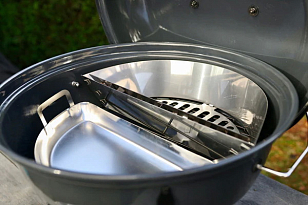 угольный гриль slow ‘n sear travel kettle, 47см