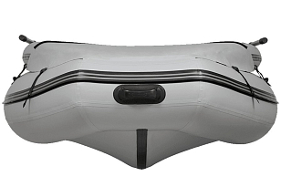 Лодка ПВХ Фрегат 430 F серая для хобби и пикника