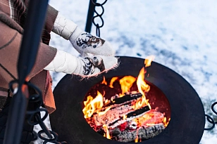 Чугунное кольцо на чашу Concretika 80