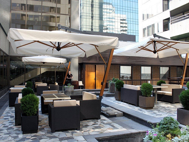 Зонт профессиональный Scolaro Palladio Braccio 350 х 350 