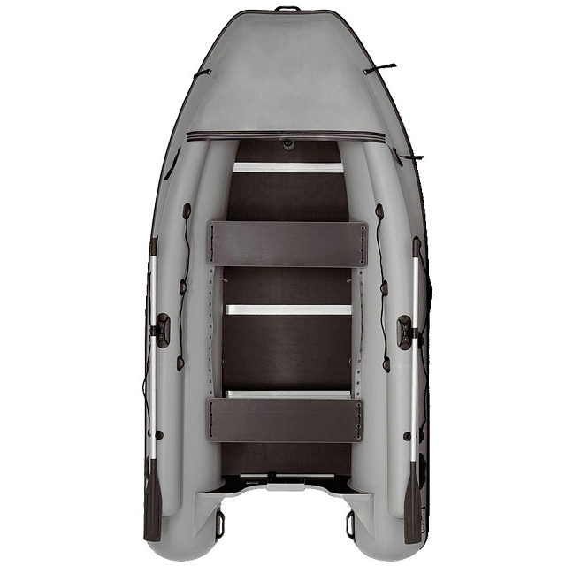 Лодка ПВХ Фрегат 430 F серая