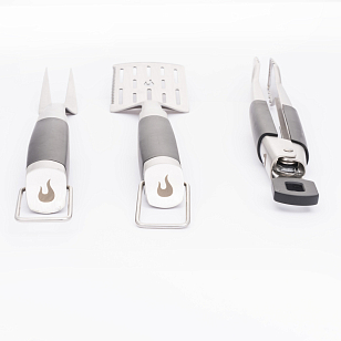 Набор инструментов Char-Broil Medallion Series (3 шт.) для приготовления пищи Набор инструментов Char-Broil Medallion Series (3 шт.) для сада