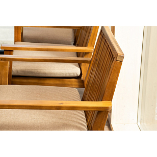 Обеденная группа из акации Joygarden Mona XL, садовая мебель