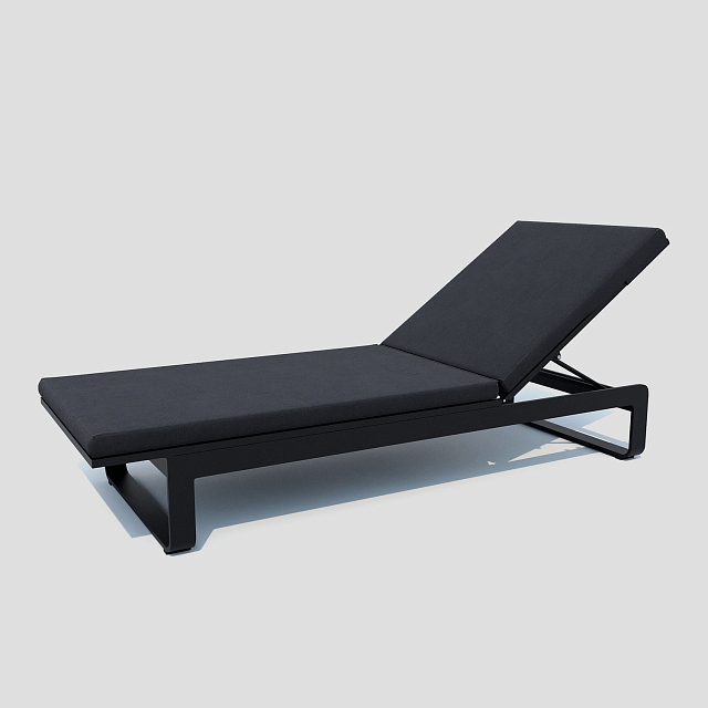 Шезлонг Ideal Patio Letto Цвет: карбон, антрацит 