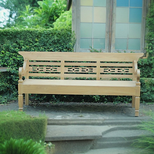 Скамейка из тика Lite Kuching, садовая мебель