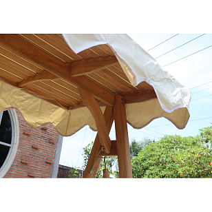 Качели из тика Lite Calitri, садовая мебель