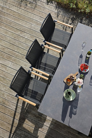 Кресло Brafritid Andy антрацит, садовая мебель