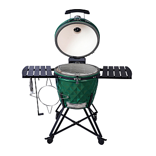 гриль керамический diamond egg xl pro цвет: зеленый для приготовления пищи гриль керамический diamond egg xl pro цвет: зеленый для дачи