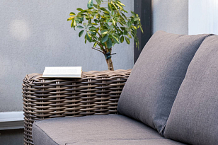 Лаунж-зона 4SIS Палермо, цвет соломенный, садовая мебель