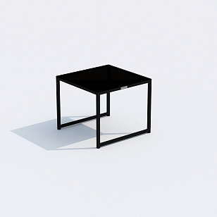 Столик Ideal Patio Festa Цвет: карбон, чёрный, садовая мебель