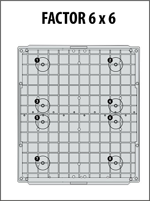 Пластиковый сарай Keter Factor 6x6 для сада и загородного дома Пластиковый сарай Keter Factor 6x6, уличное оборудование