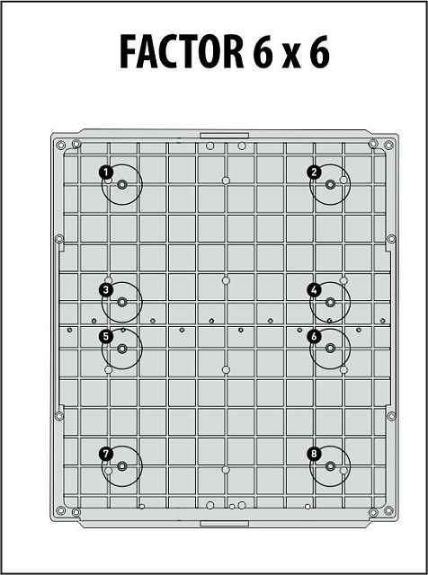 Пластиковый сарай Keter Factor 6x6 