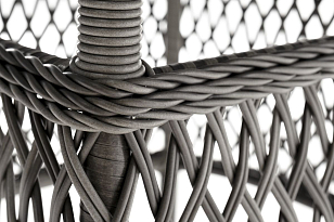 Стол 4SIS Эспрессо Ø118 см, цвет графит, садовая мебель