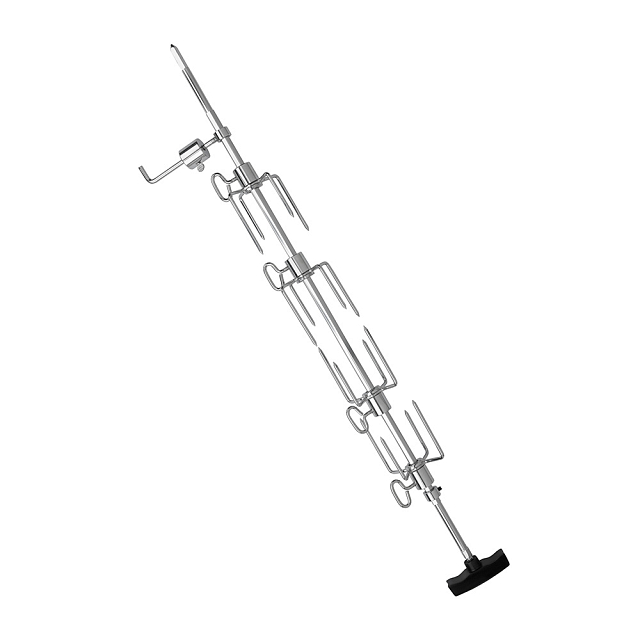 Вертел с 4-мя зажимами и электромотором для моделей Napoleon 485/495/500