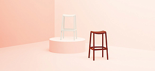 Табурет барный Pedrali Dome Цвет: светло-зеленый для дачи Табурет барный Pedrali Dome Цвет: светло-зеленый, садовая мебель