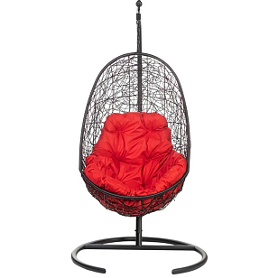 Подвесное кресло Bozollo Uovo Nero, садовая мебель