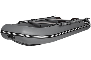 Лодка ПВХ Фрегат 310 Air (НДНД) серая для отдыха за городом Лодка ПВХ Фрегат 310 Air (НДНД) серая для хобби и пикника