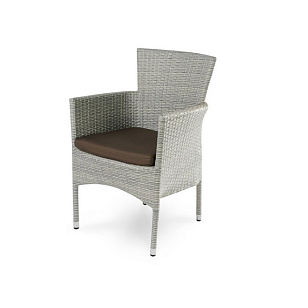 Кресло плетеное Joygarden Aroma светло-серый