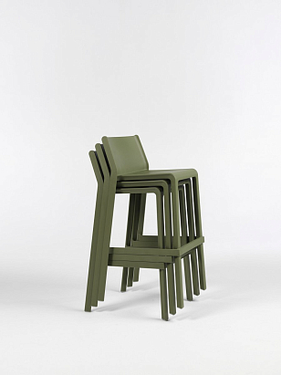 Стул барный Nardi Trill Stool Цвет: агава, садовая мебель