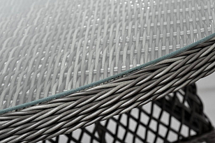 Обеденная группа 4SIS Дольче, цвет графит, садовая мебель