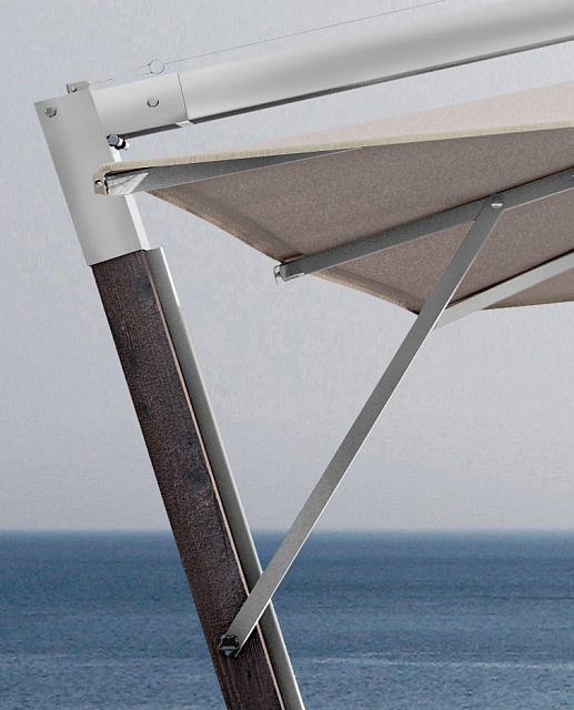 Зонт уличный квадратный Giotto Braccio 3535GIB 