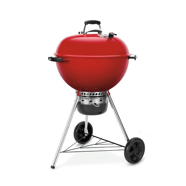 гриль угольный weber master-touch gbs limited edition, 57 см, красный