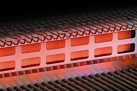 Задняя инфракрасная горелка