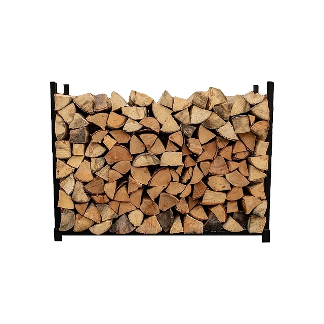 Дровница металлическая с чехлом 