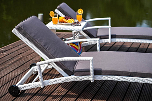 Комплект для отдыха Joygarden Milano белый, садовая мебель