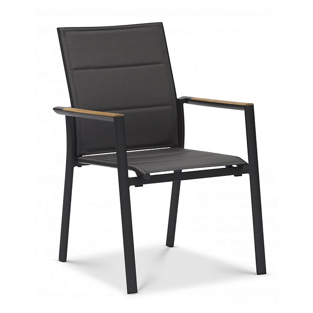 Кресло Brafritid Andy с обшивкой антрацит, серый 