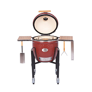 Керамический гриль Monolith Classic PRO 2.0 Red на ножках