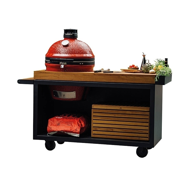 Стол OFYR Table PRO для Kamado Joe черный