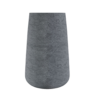 Вазон Concretika Cone Premium Grey, уличное оборудование