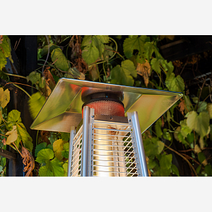 Уличный газовый обогреватель Lite Eva из металла, уличное оборудование