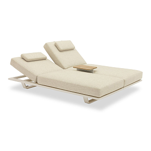 Комплект лежаков Brafritid Gotland бежевый, алюминий, садовая мебель