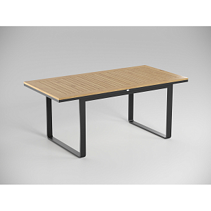 Обеденная зона Gardenini Premium Voglie 180 Карбон / Темно-серый со стульями Voglie для дачи Обеденная зона Gardenini Premium Voglie 180 Карбон / Темно-серый со стульями Voglie, садовая мебель