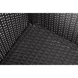 Кашпо 4SIS Лунго, цвет графит, уличное оборудование