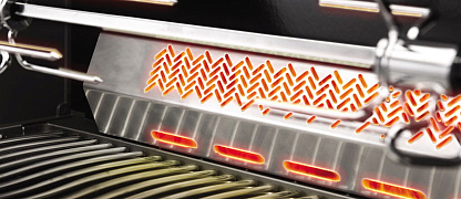 Задняя керамическая инфракрасная горелка для вертела