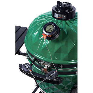 гриль керамический diamond egg xl pro цвет: зеленый для приготовления пищи гриль керамический diamond egg xl pro цвет: зеленый для дачи