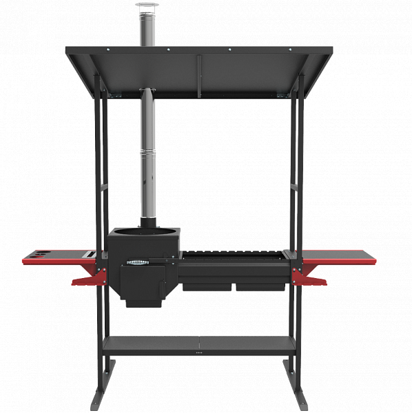 Печь-мангал Grillver Iscander 360 Inkline Air