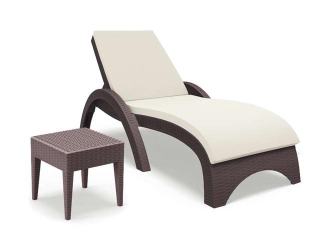 Шезлонг Siesta Contract GS 1009 (Fiji) Цвет: коричневый 