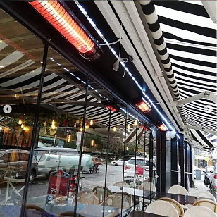 Уличный электрический обогреватель WWT Elcon BH-1500, уличное оборудование