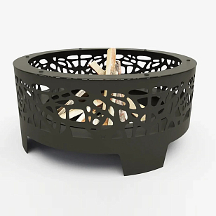 Уличный очаг Grey Stone Flamm Bubbles для сада и загородного дома Уличный очаг Grey Stone Flamm Bubbles , уличное оборудование