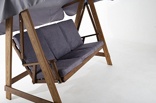 Качели Semka Floresta gray лиственница, садовая мебель