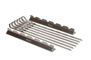 Шампура на подставке Monolith