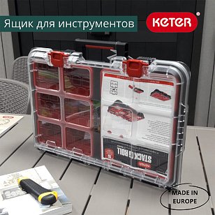 Ящик для инструментов Keter System Organize, садовая мебель