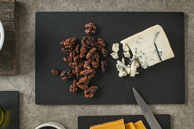 Доска для сервировки Epicurean Display Rectangles размер 36x21 см Цвет: графит